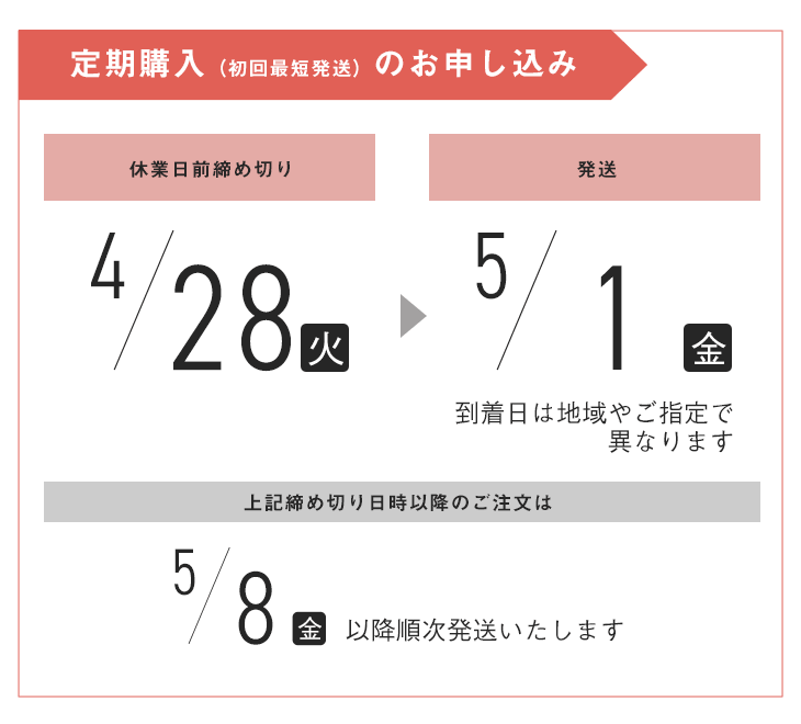 ����E����ŒZ�����̂��\�����݁@����w��������ŒZ�ɂĂ��\�����݂��������ꍇ�̂��\�����ݒ��ߐ؂�@4/28�i�΁j�܂ł̂��\�����݁�5/1�i���j�ɔ����@�������͒n��₲�w��ňقȂ�܂��@�ȍ~�̂��\����5/8�i���j�ȍ~��������